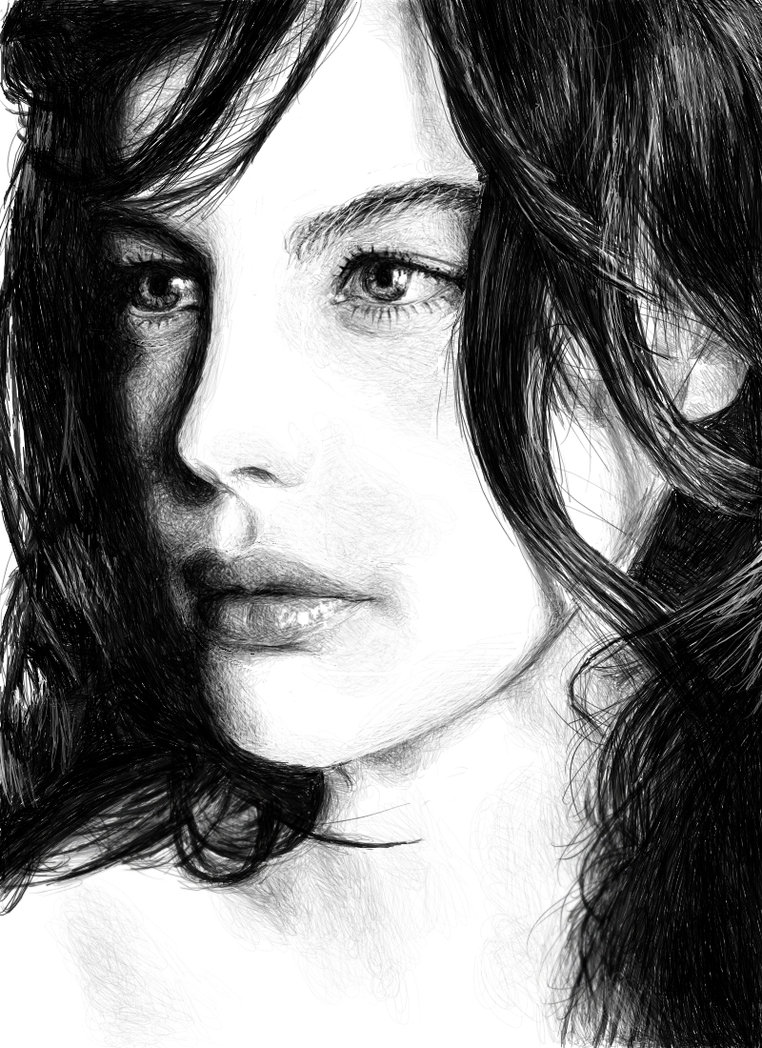 Liv Tyler Drawing Art