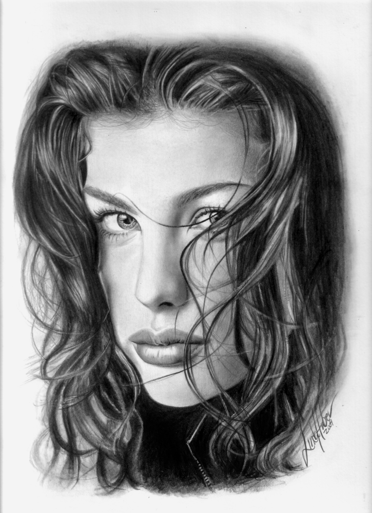 Liv Tyler Drawing Beautiful Image