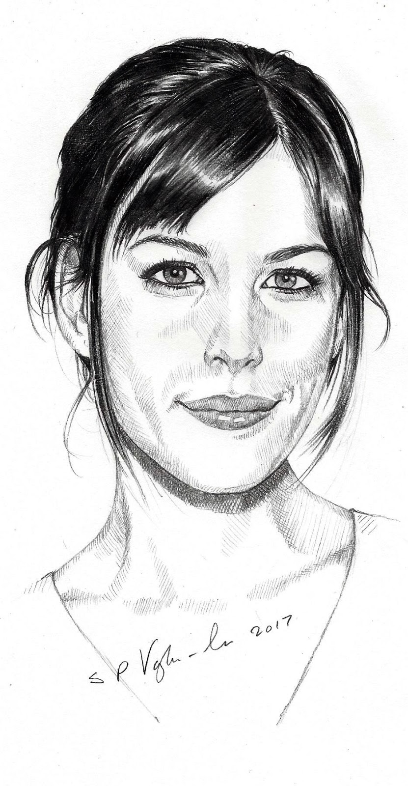 Liv Tyler Drawing Pic