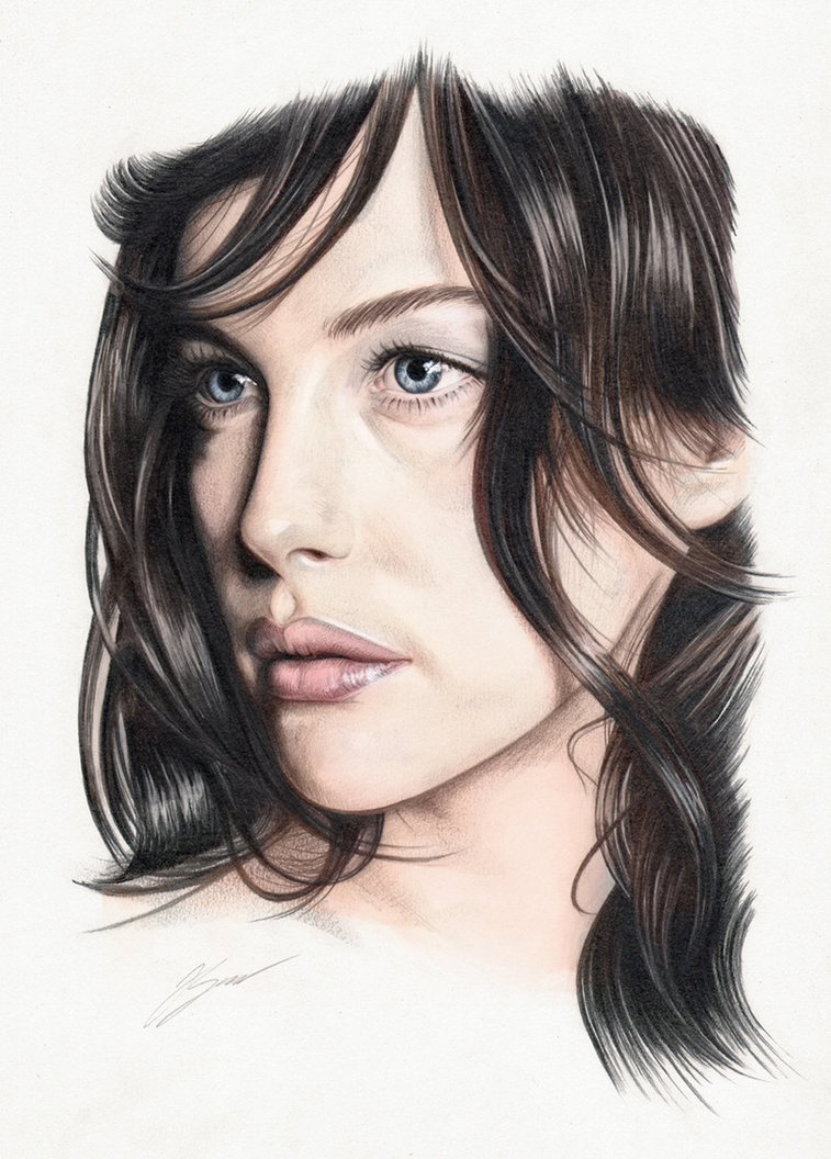 Liv Tyler Drawing Realistic