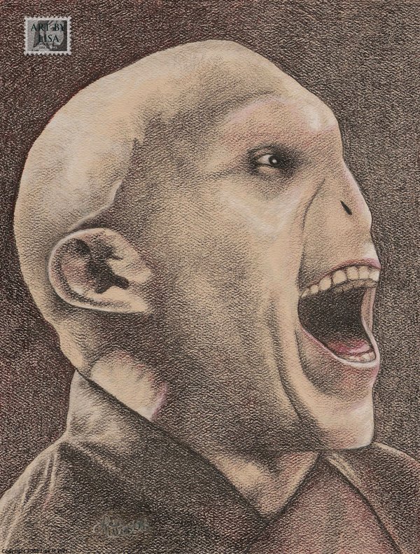 Lord Voldemort Drawing Realistic