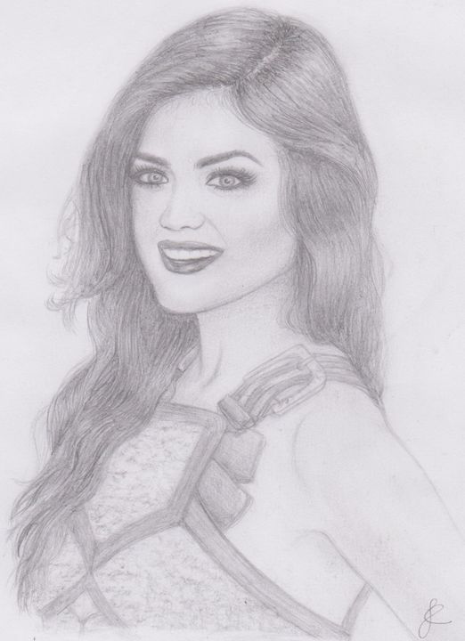 Lucy Hale Drawing