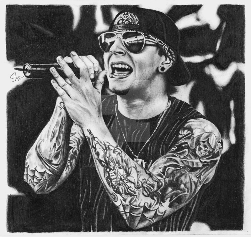 M Shadows Drawing Best