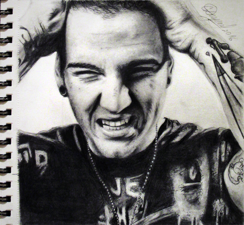 M Shadows Drawing Creative Art