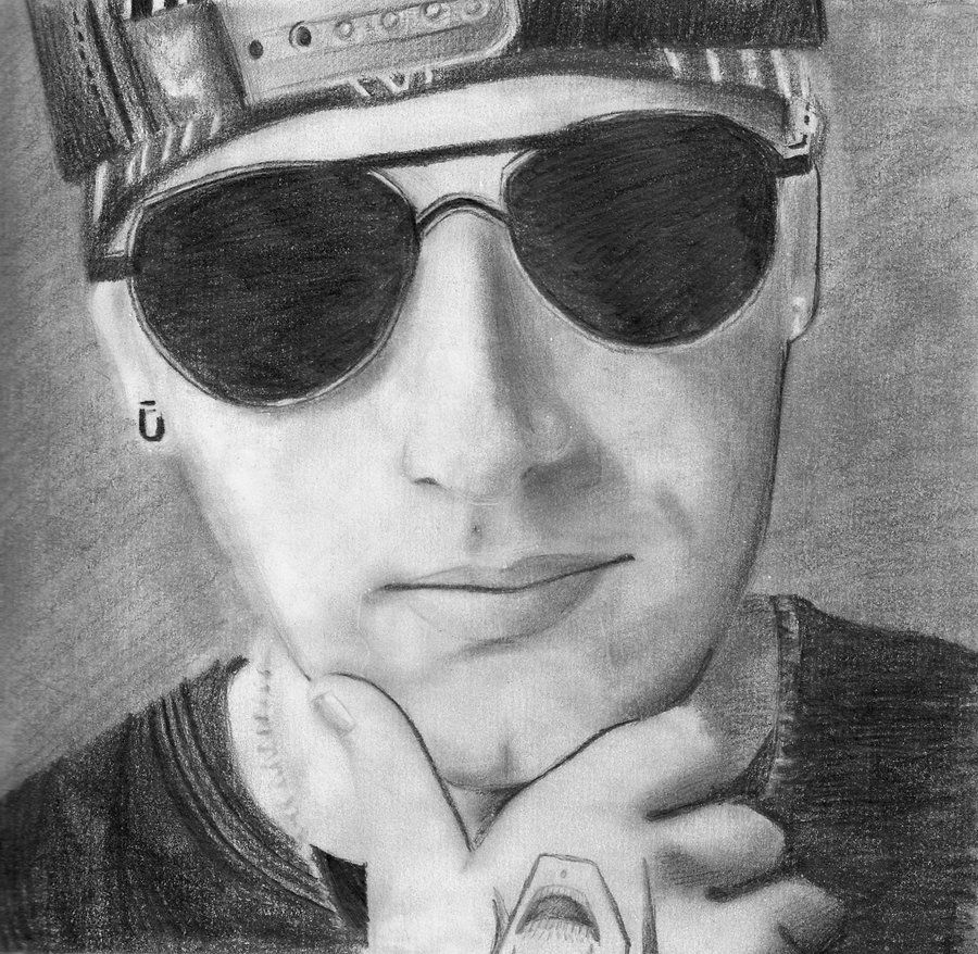 M Shadows Drawing Picture