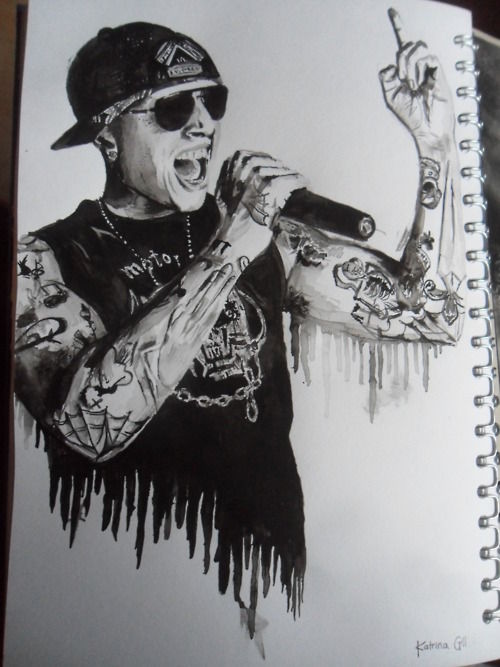 M Shadows Drawing Realistic