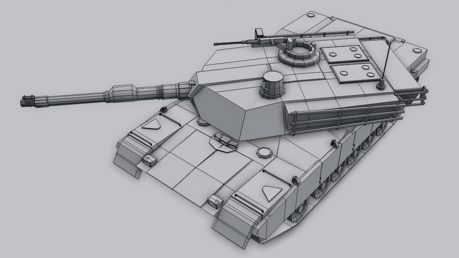 M1 Abrams Tank Drawing Beautiful Art