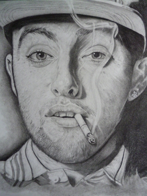 Mac Miller Drawing Art