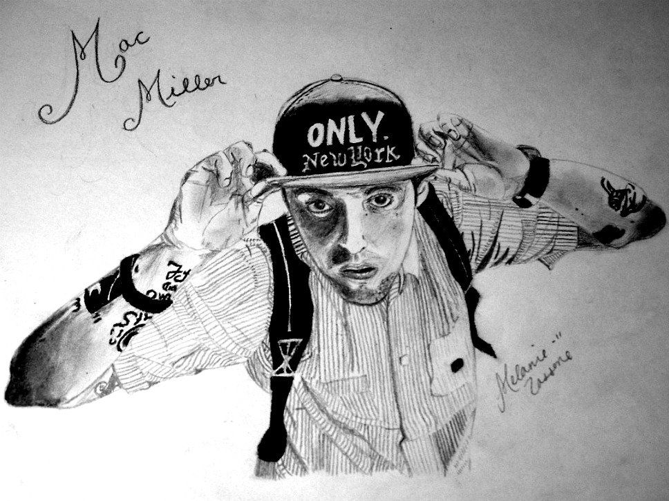 Mac Miller Drawing Image