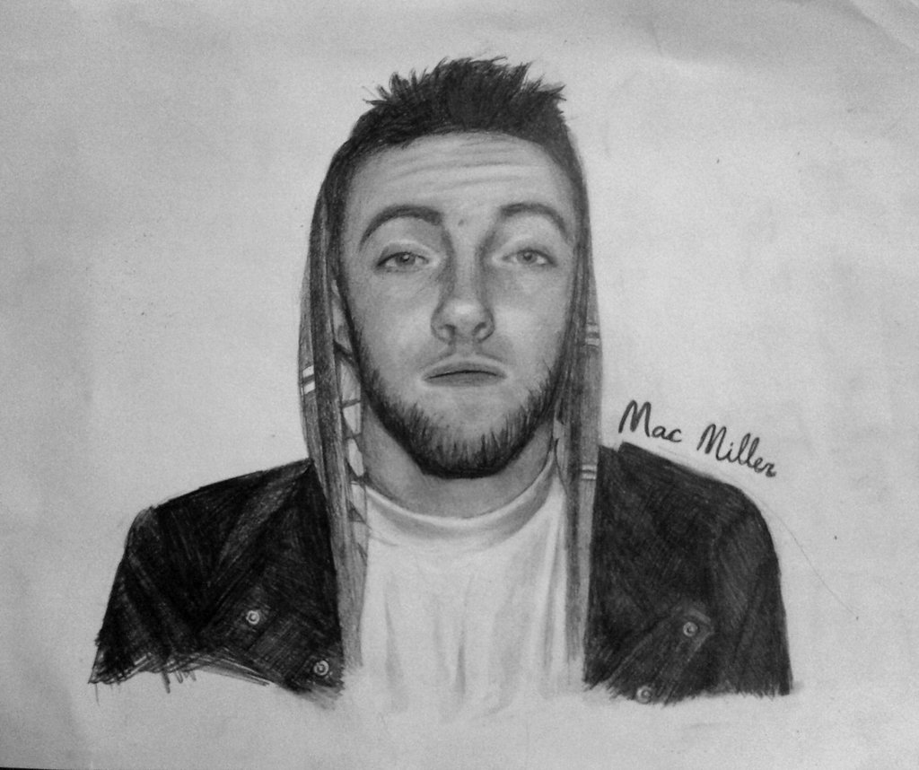 Mac Miller Drawing Picture