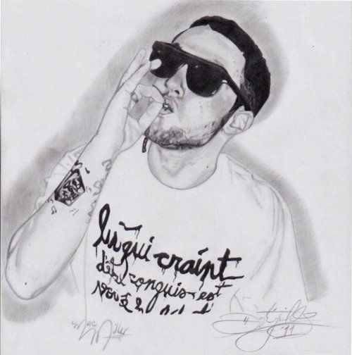 Mac Miller Drawing
