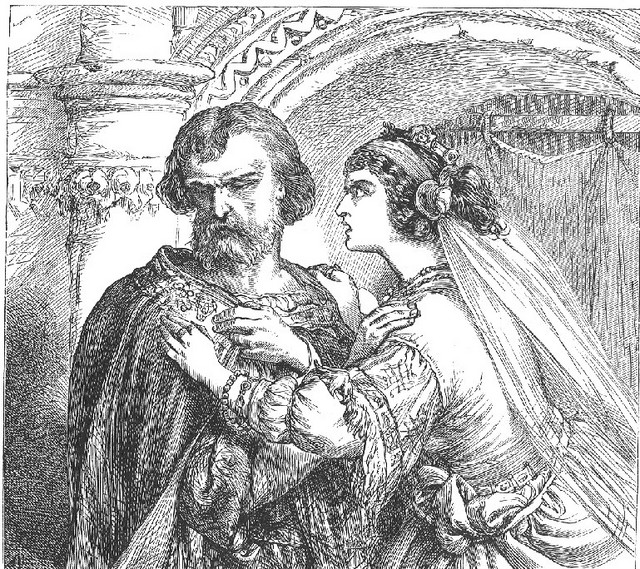 Macbeth And Lady Macbeth Drawing Beautiful Image