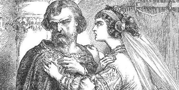 Macbeth And Lady Macbeth Drawing Photo