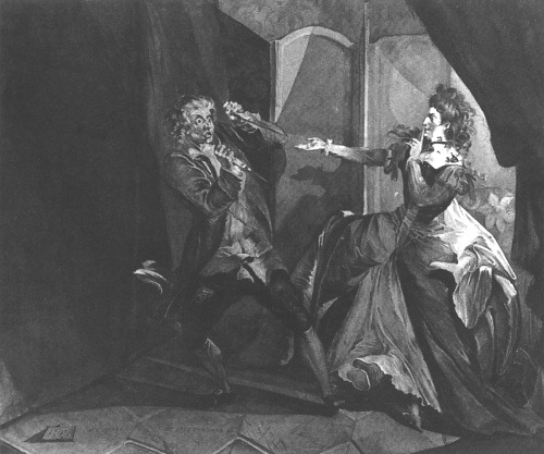 Macbeth And Lady Macbeth Drawing Picture