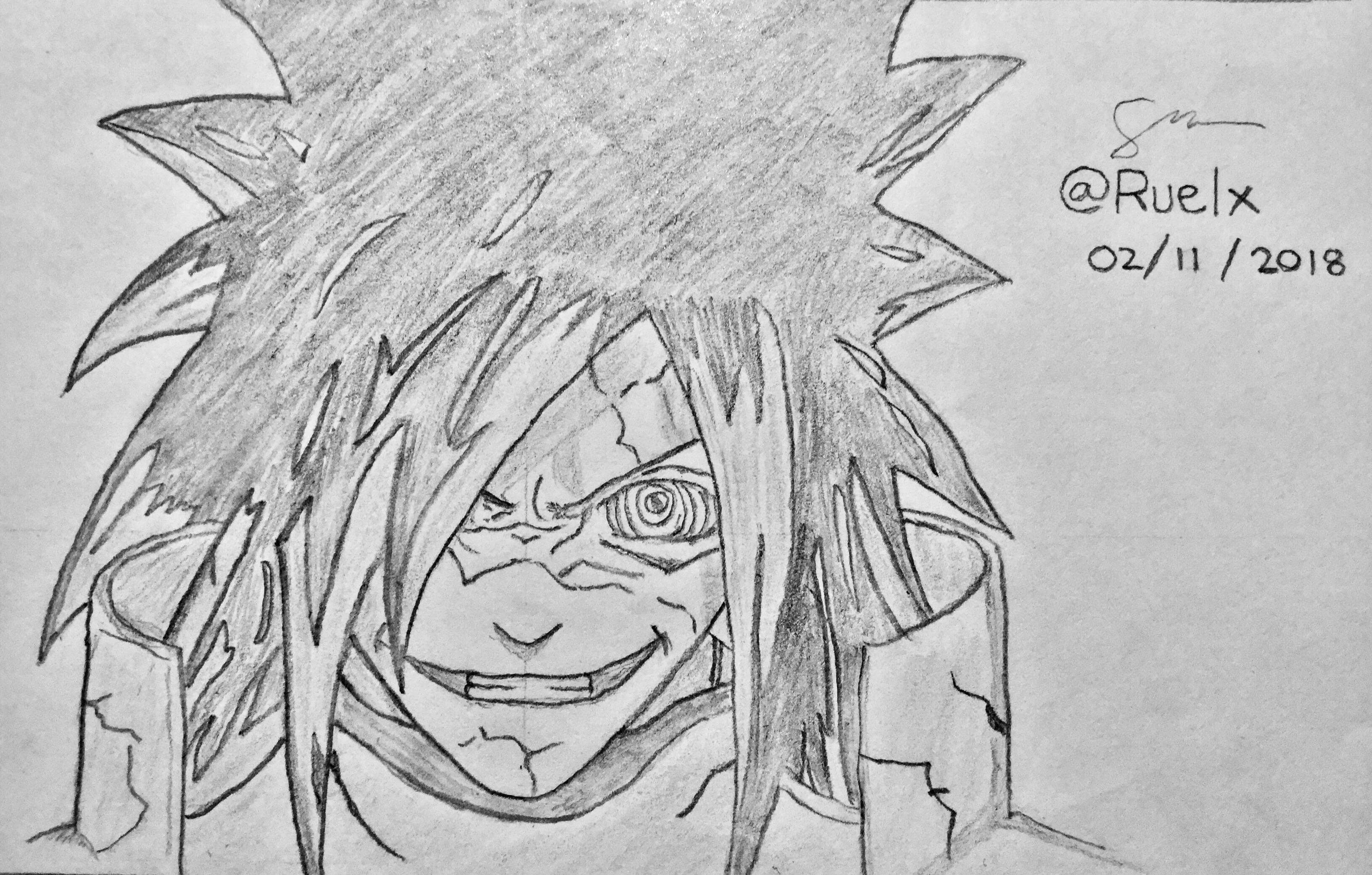 Madara Drawing Beautiful Art