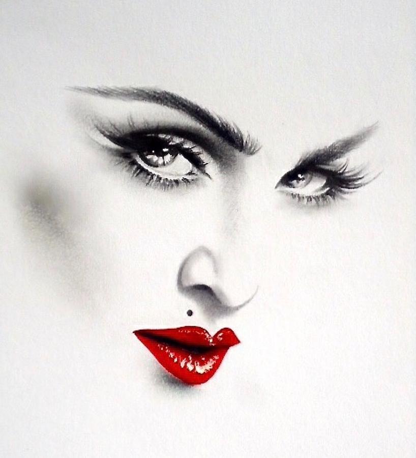 Madonna Art Drawing