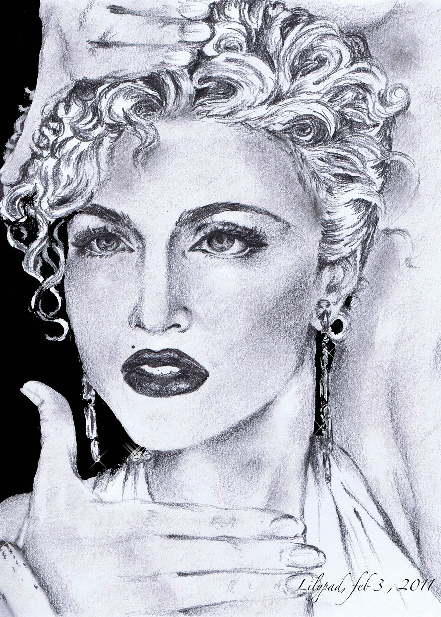 Madonna Drawing Best