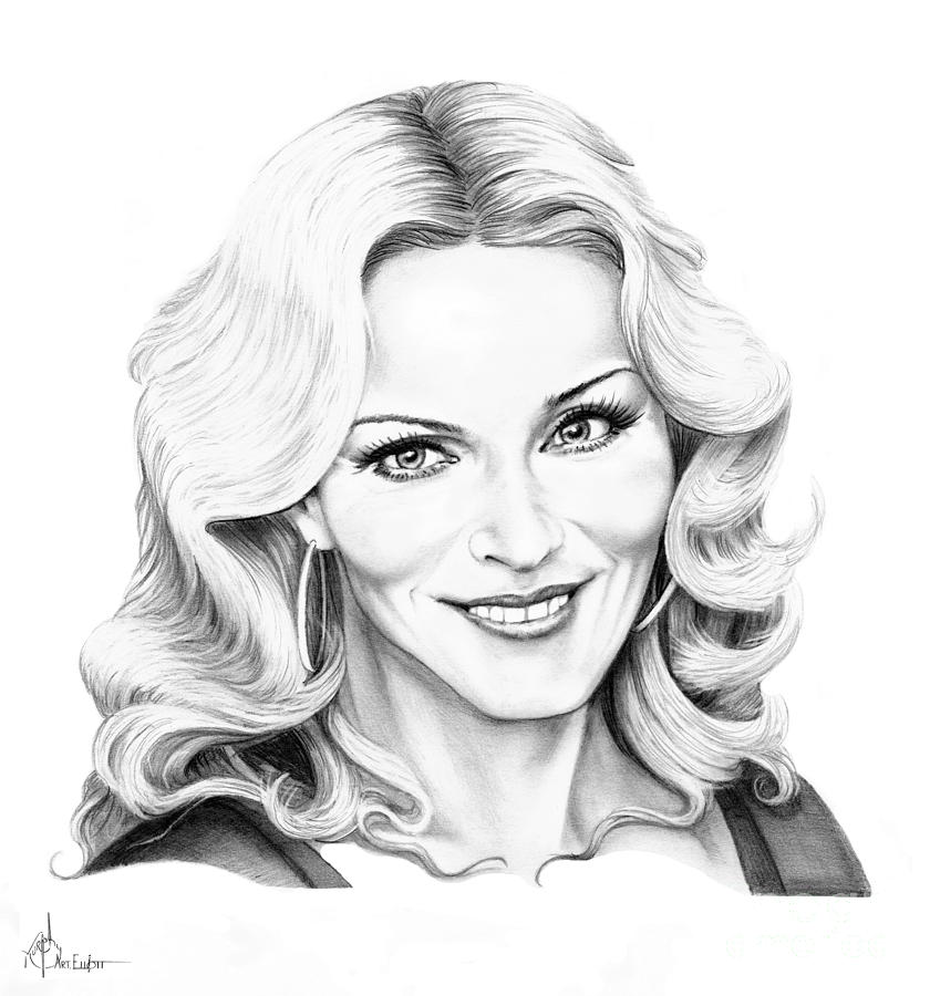 Madonna Drawing Images