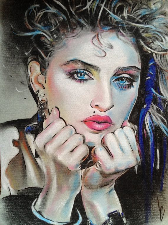 Madonna Drawing Photo