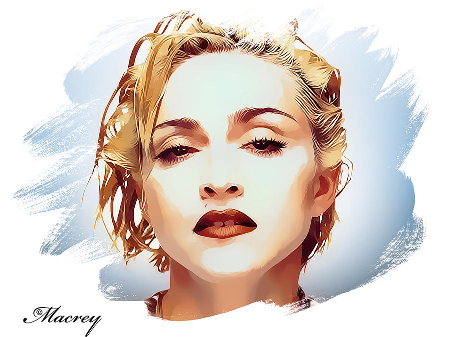 Madonna Drawing Pictures