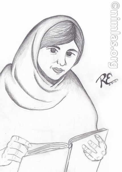 Malala Yousafzai Drawing Images