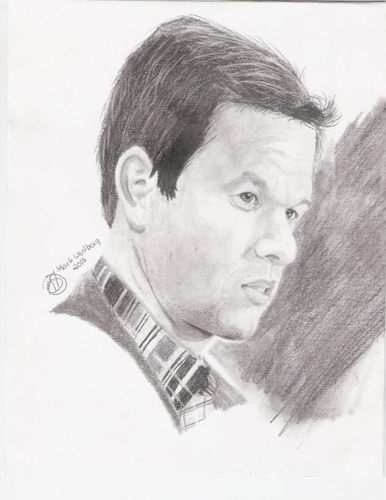 Mark Wahlberg Drawing Amazing
