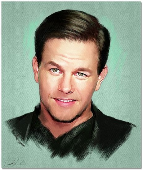 Mark Wahlberg Drawing Pic