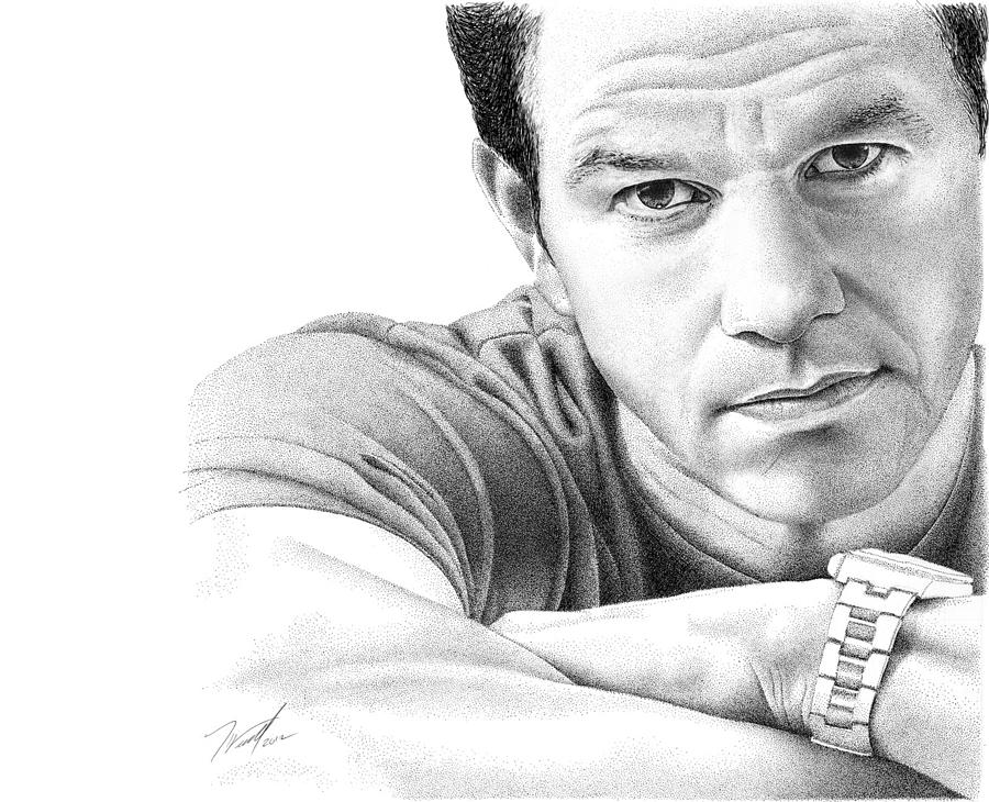 Mark Wahlberg Drawing Pictures