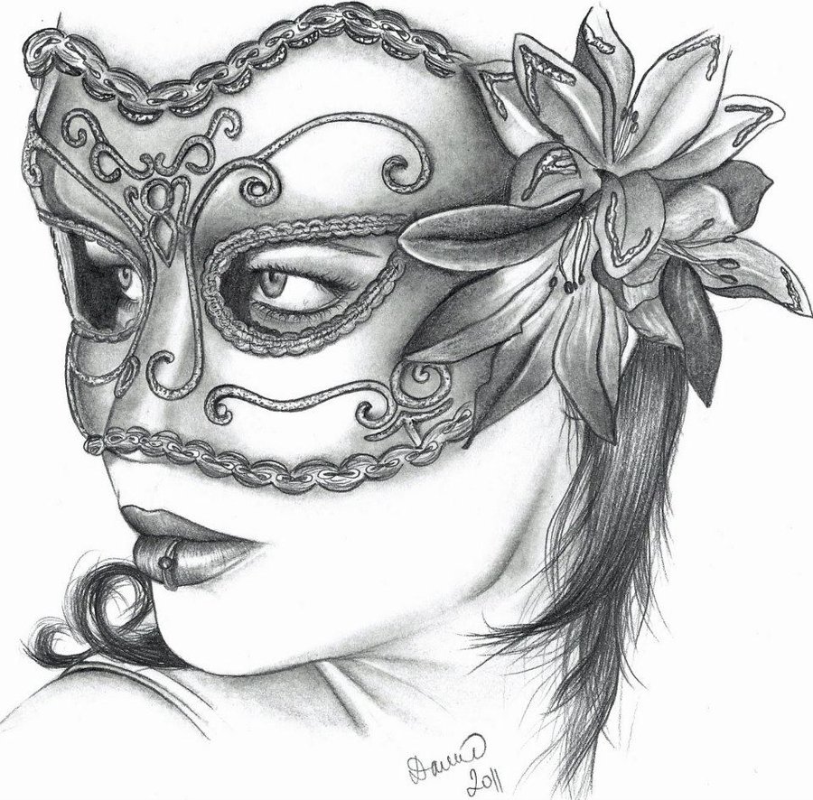 Mask Drawing Picture
