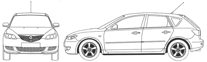 Mazda Drawing Amazing