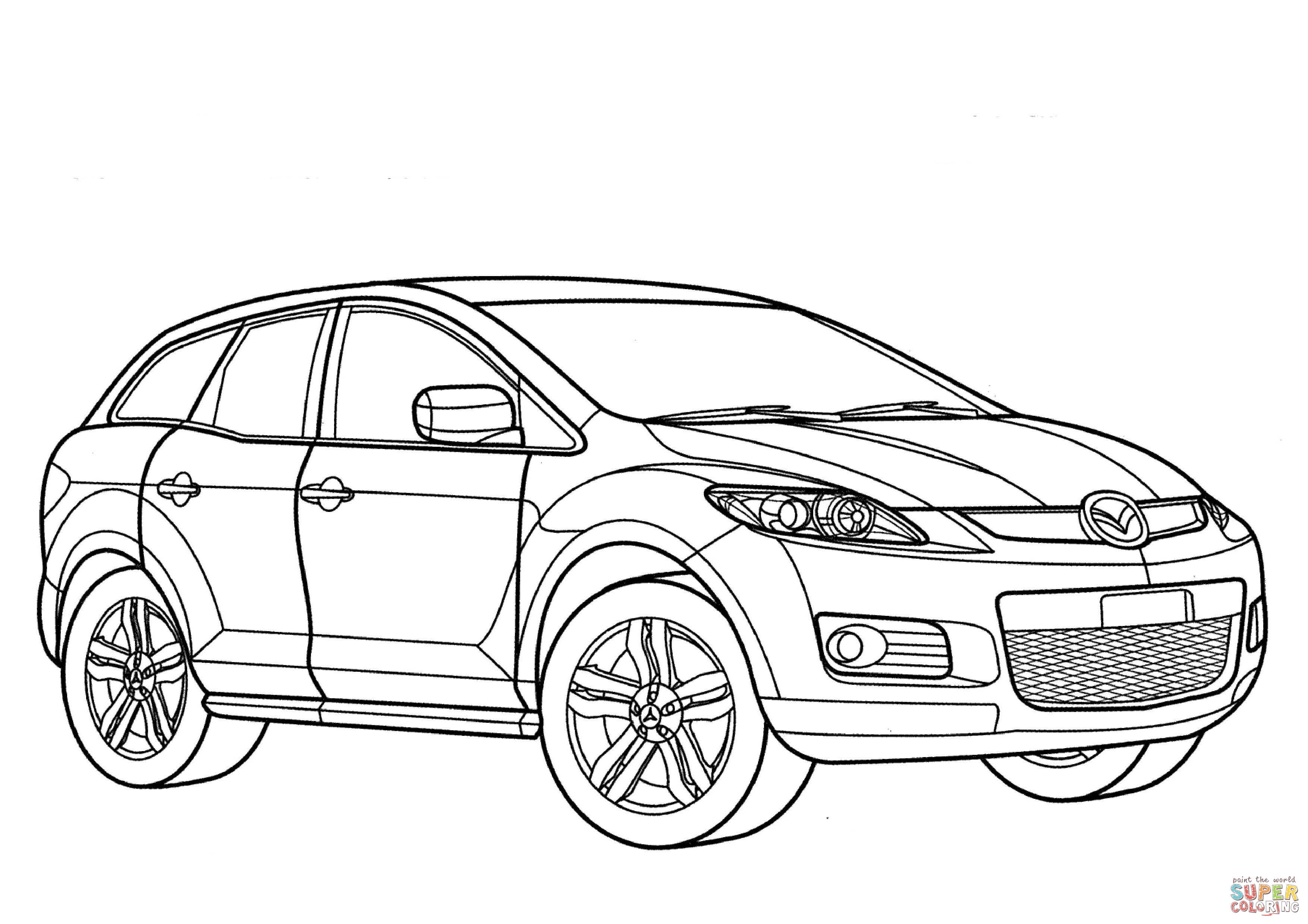 Mazda Drawing Best