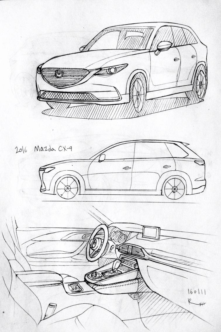 Mazda Drawing Photo