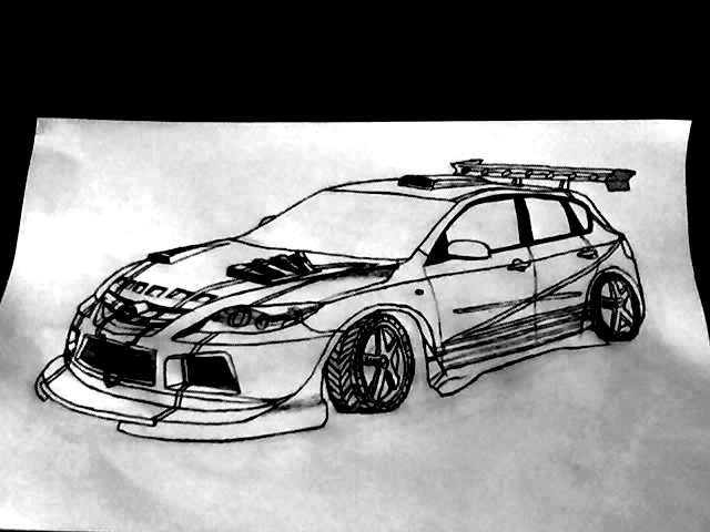 Mazda Drawing Sketch