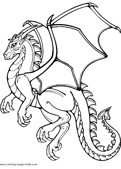 Medieval Dragon Drawing Realistic