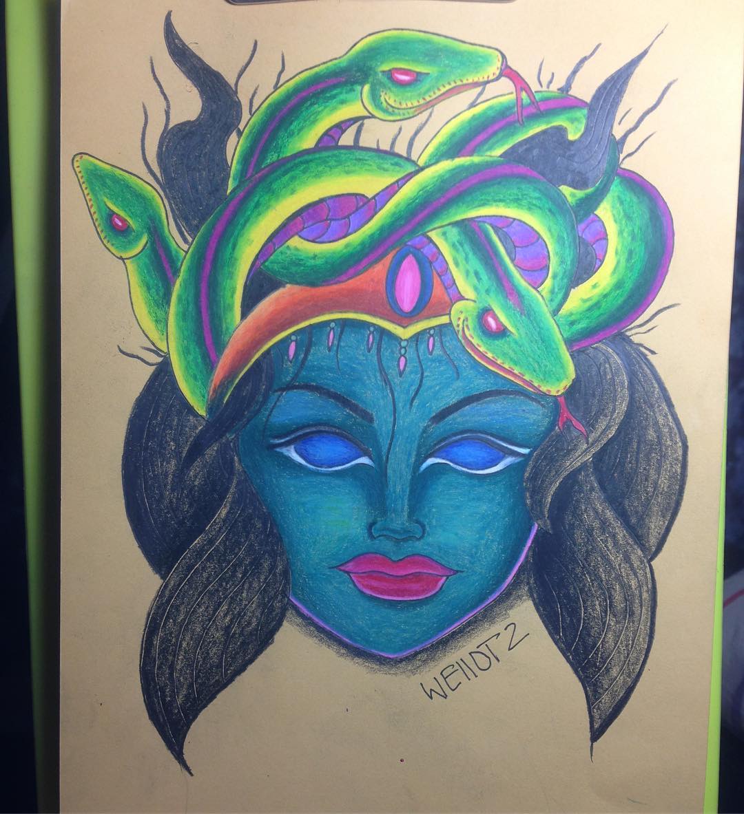 Medusa Drawing Image