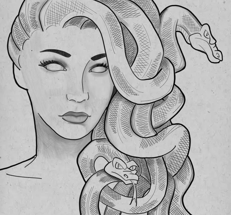 Medusa Drawing Images