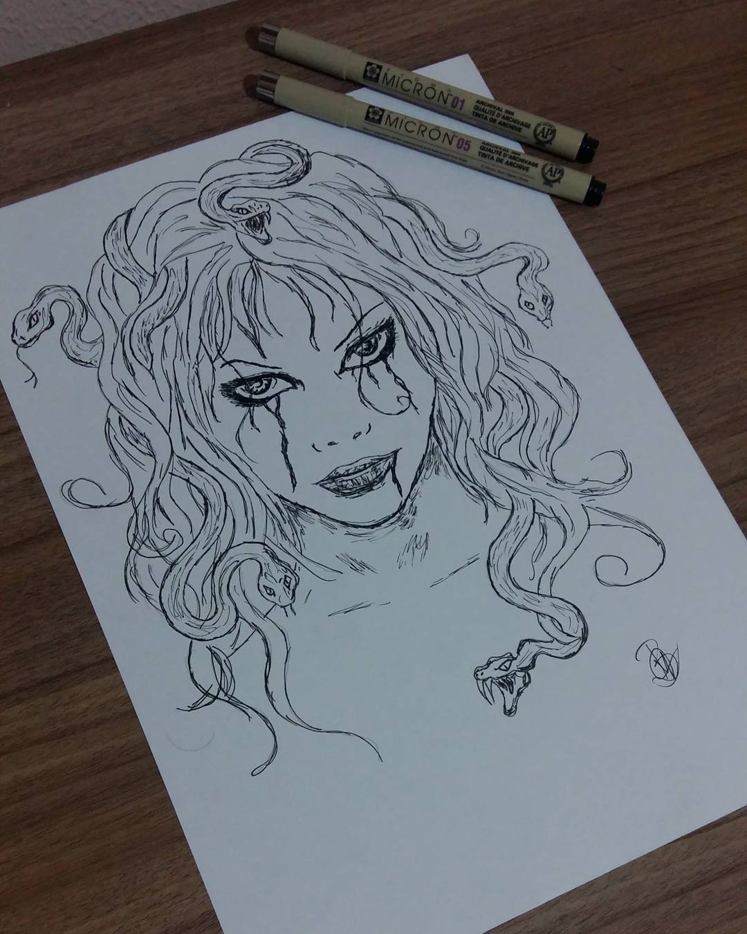 Medusa Drawing Pics