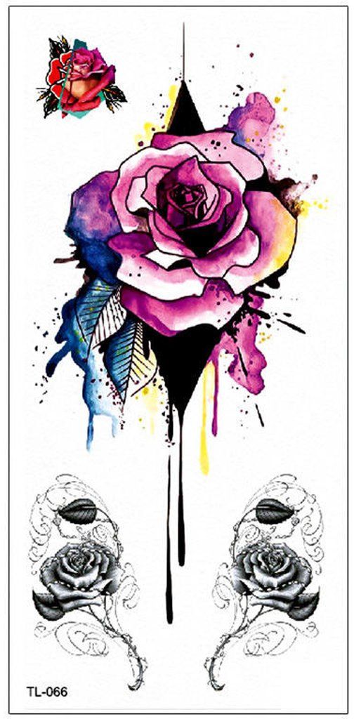 Melting Rose Drawing Art