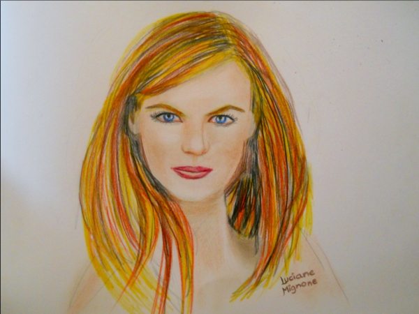 Mena Suvari Drawing Realistic