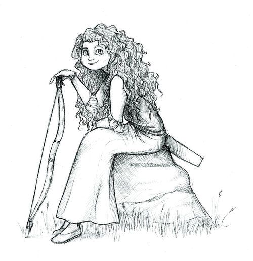 Merida Drawing Image