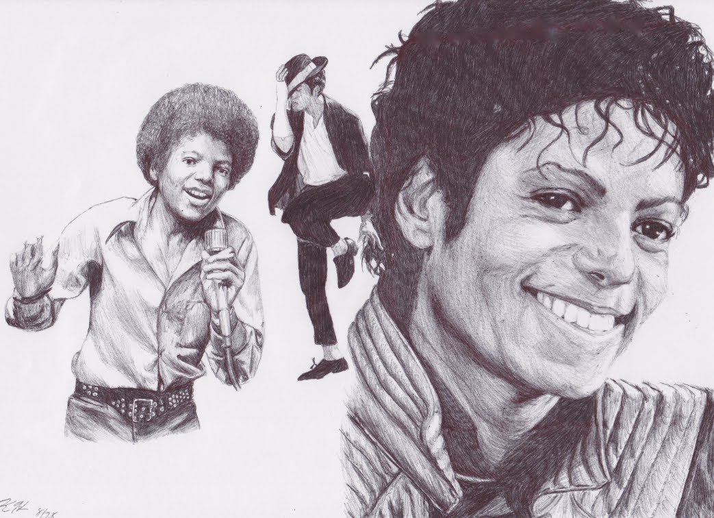 Michael Jackson Drawing Beautiful Image
