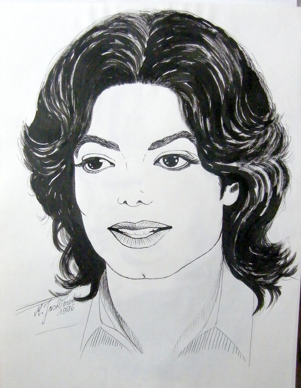 Michael Jackson Drawing Image
