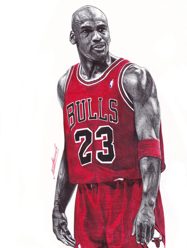 Michael Jordan Drawing Amazing