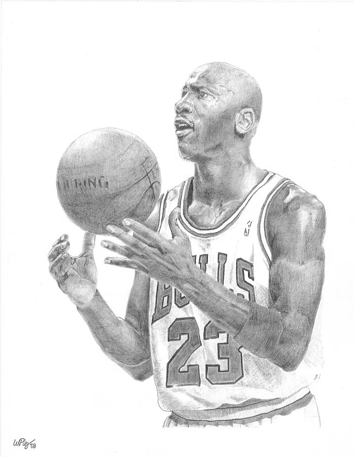 Michael Jordan Drawing Beautiful Art