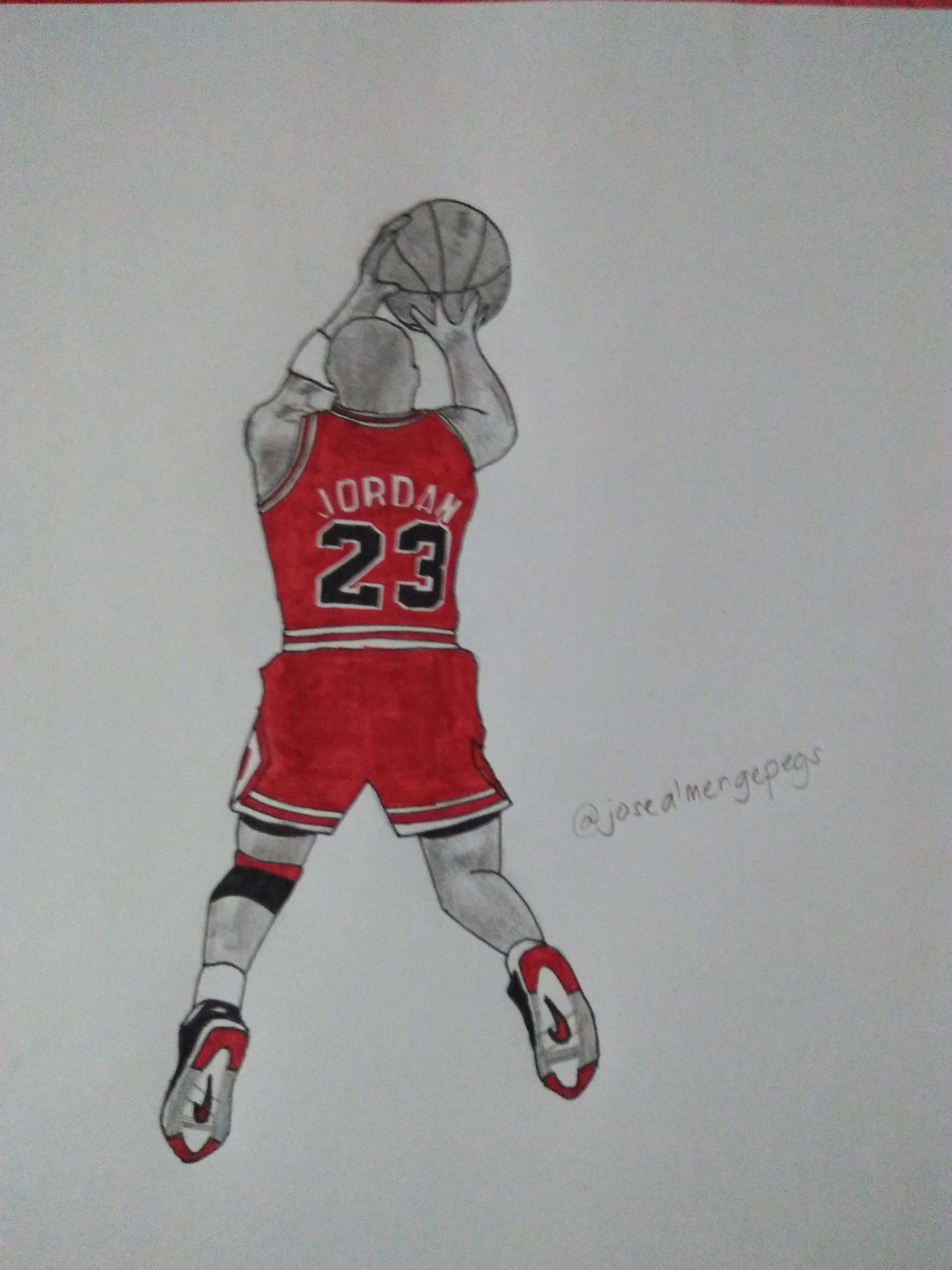 Michael Jordan Drawing Pic