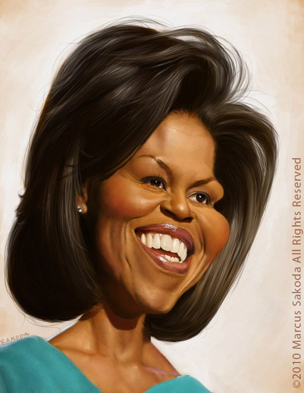 Michelle Obama Drawing Pics