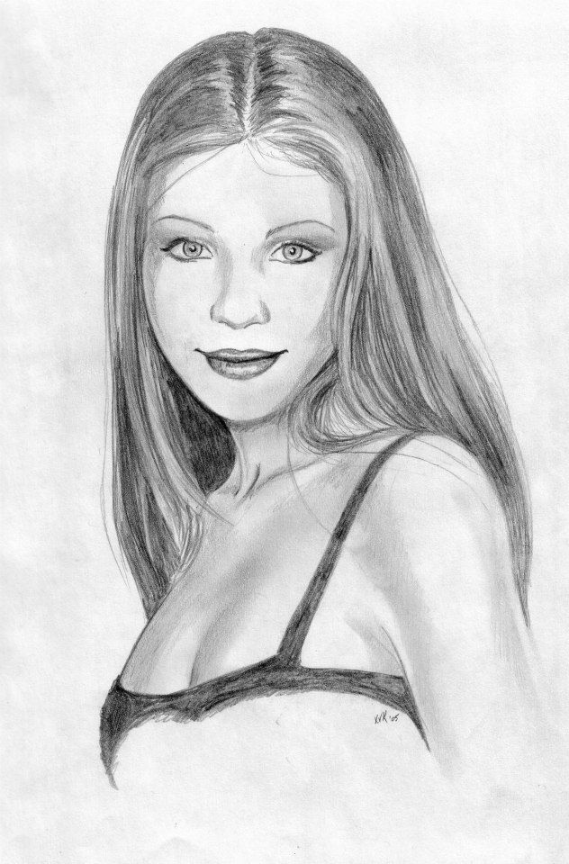 Michelle Trachtenberg Drawing Amazing