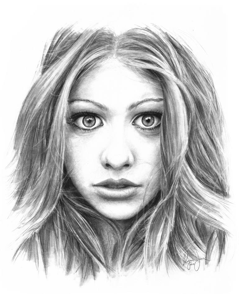 Michelle Trachtenberg Drawing Photo