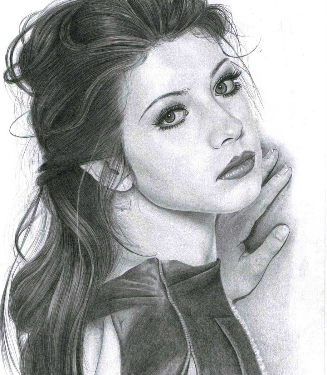 Michelle Trachtenberg Drawing Pics