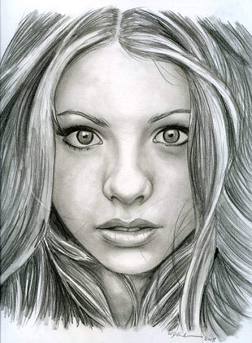 Michelle Trachtenberg Drawing Picture
